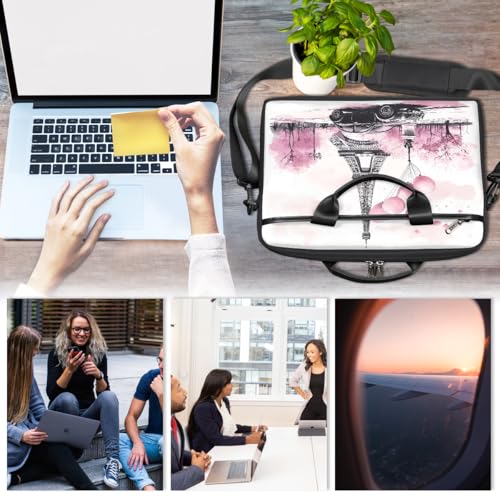 Maletín para laptop 15 pulgadas con correa ajustable miniatura 6