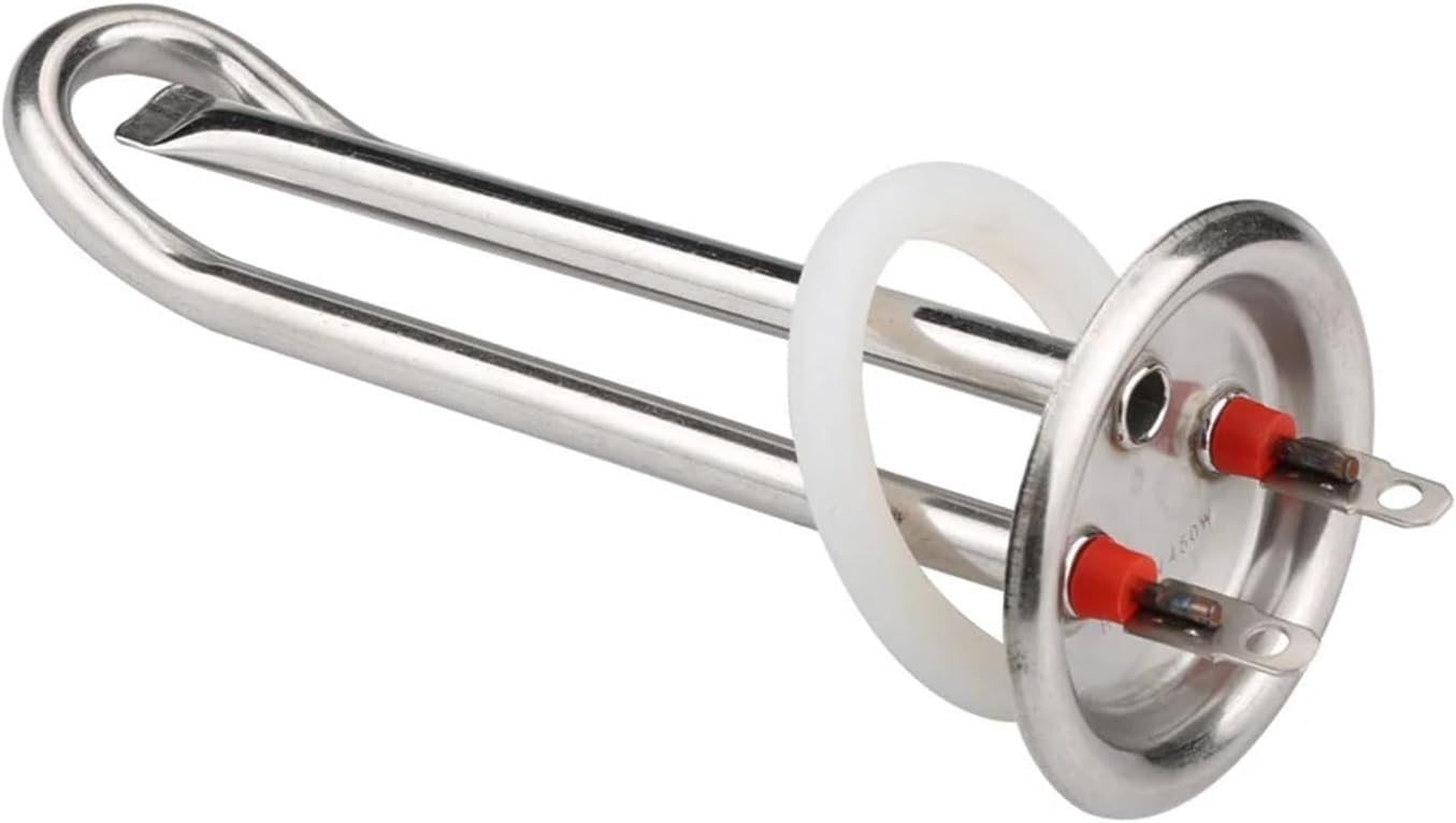 1PCS 450W 220V 63mm Stainless Steel High Pressure Water Dispenser Heater - Heating Tube with Waterproof Ring for Boiler Liquid Heat