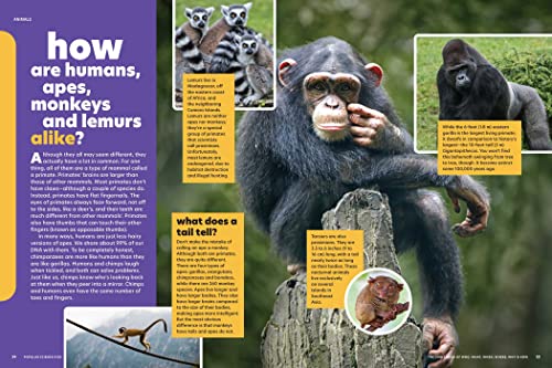 Popular Science Kids: The Giant Book of Who, What, When, Where, Why & How: 1,001 Fascinating Facts f
