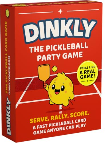 DINKLY The Pickleball Card Game Pickleball Gift for Men Women & Players