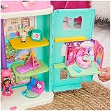 Domek dla lalek Gabby, Sweet Dreams, sypialnia z poduszką, figurką kota i akcesoriami, 3 elementy mebli i 2 niespodzianki, zabawki dla dzieci od 3 roku życia