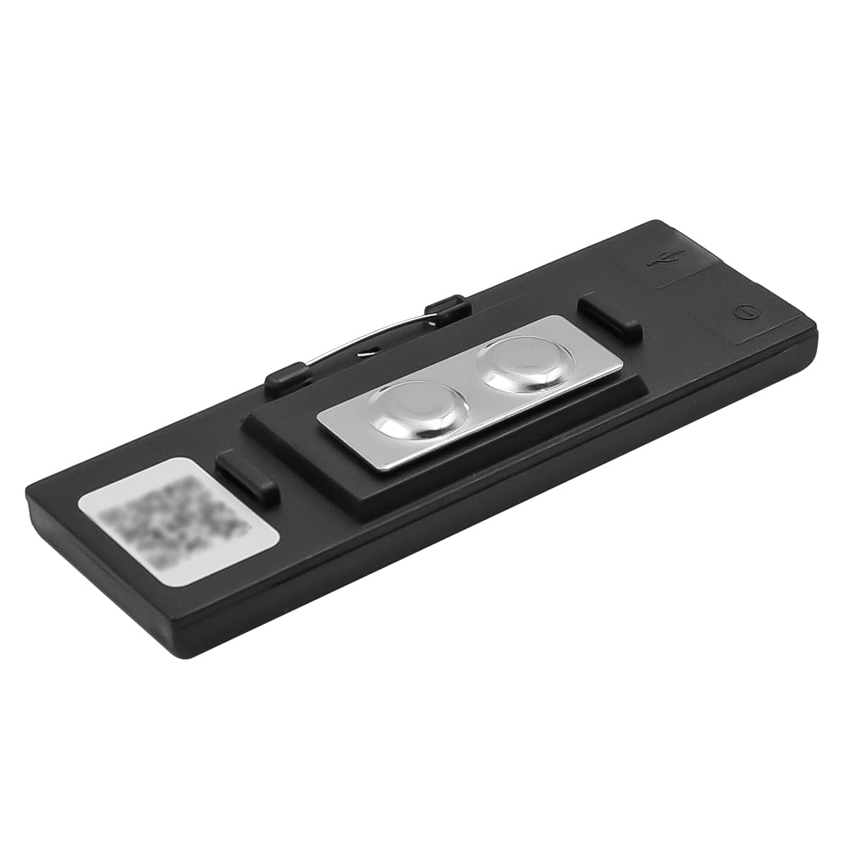 DollaTek Wireless LED Ricaricabile Targhetta a Scorrimento Programmabile Mini Display Rosso