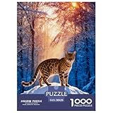 bengal snow Buon regalo: una sfida emozionante da regalare a tutti gli appassionati di puzzle, ideale per uomo, donna o ragazzi; i puzzle aiutano a esercitare la memoria, migliorano la concentrazione e stimolano l'intuizione.