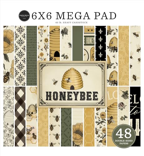 Bloc Echo Park Honey Bee pour animer vos ateliers scrapbooking