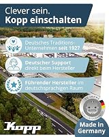 Kopp NAUTIC 1-fach Schutzkontakt-Steckdose mit Klappdeckel in Grau - Sichere Aufputz-Steckdose mit erhöhtem Berührungsschutz - IP44 Feuchtraumsteckdosen-Aufputz 16A / 250V~ – Ansicht 8
