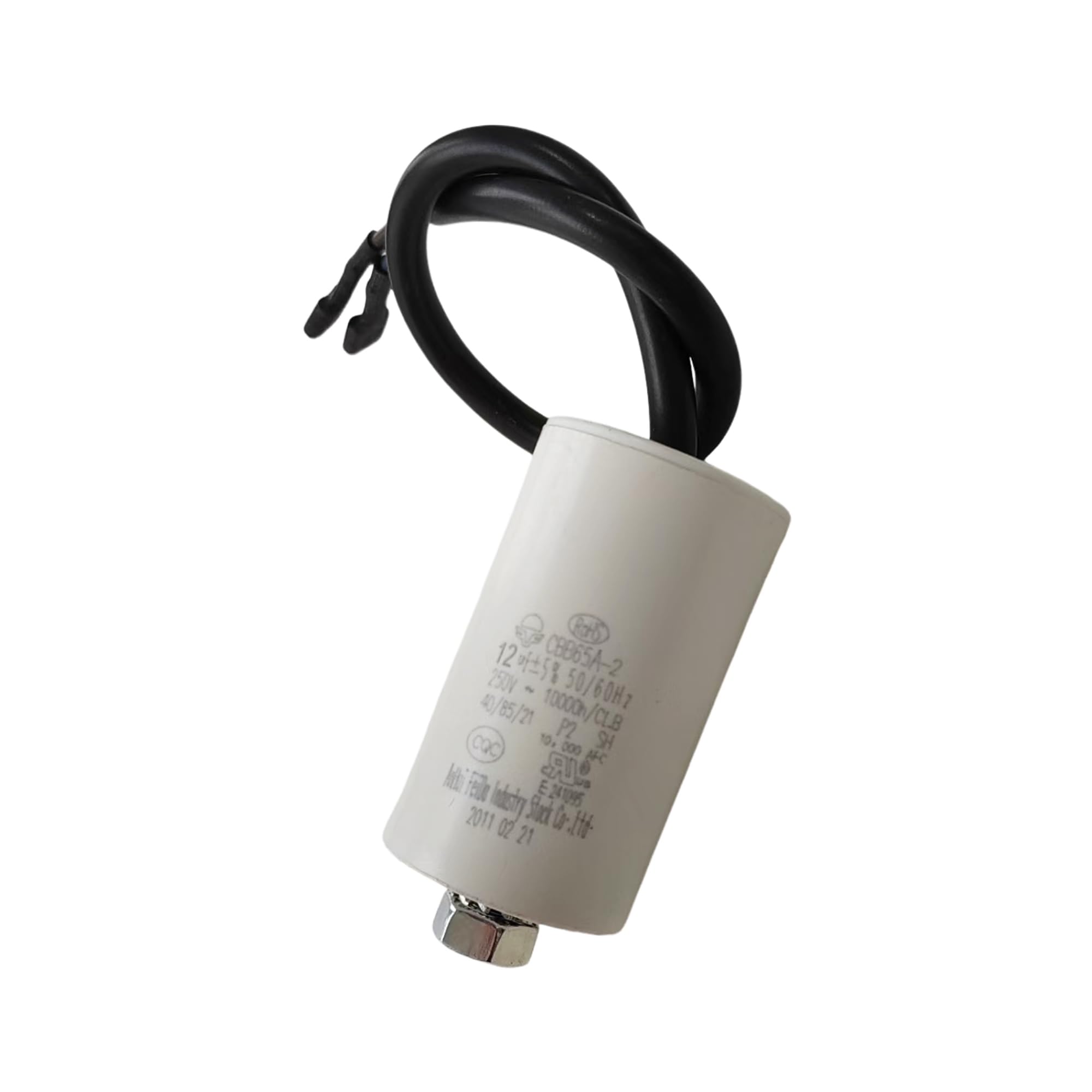 PATIKIL Condensatore CBB60 12uF 250V 4 Pin – 3 Pezzi Per Pompe E Motori - 4