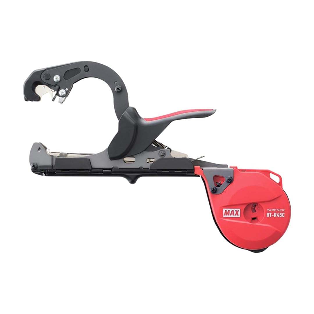 MAX HT-R45C - Pinza legante per piante, per vino, pomodori, lamponi, kiwi, strumento professionale per il vino e l'orticoltura