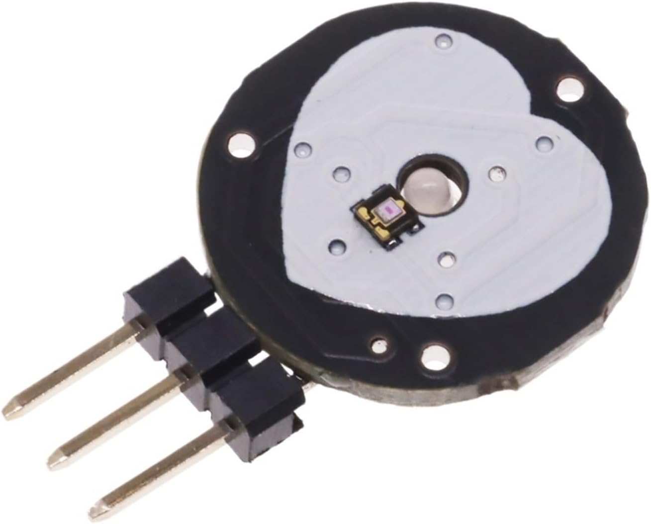 1pcs Pulse Sensor Kit Measurement Pulse Heart ECG Monitoring Sensor Module with Fitting