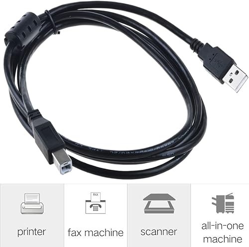 Miniatura 6 de CJP-Geek Cable de datos USB de 6 pies para computadora portátil Epson Stylus Photo Printer R300 R320 R340 785 810 820 825 830 870