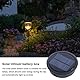 Solarleuchten Ersatzteile,2 Stück 10.5cm Solarleuchten Ersatz Top mit LED,Solar Ersatzdeckel,Ersatz Solarmodul für Gartenleuchten,Wasserdicht Solar Ersatzdeckel,für Solarlampen Laterne Deckel Garten
