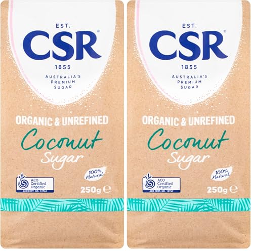 CSR Organic and Unrefined Coconut Sugar 250 g (Pack of 2)