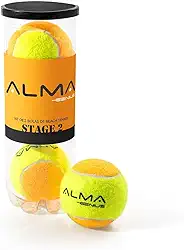 Kit Com 3 Bolas Beach Tennis Stage 2 Pro Alma Genius