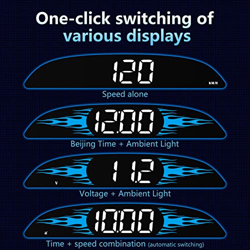Velocímetro OBD para coche con detector de diagnóstico multifunción B2 6