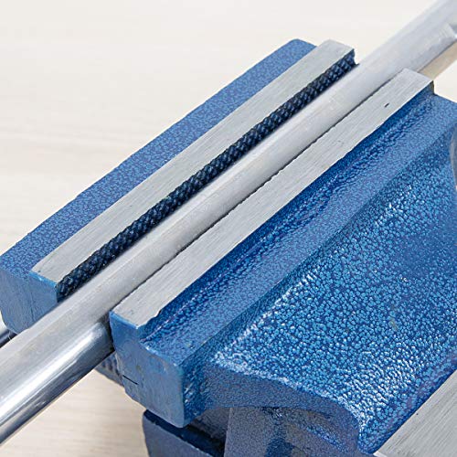 Drehbarer Schraubstock 150mm mit Schonbacken von Navaris