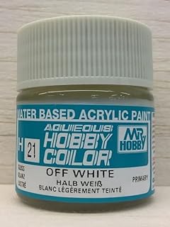 H21 Gloss Off White 10ml Bottle, GSI Aqueous Color