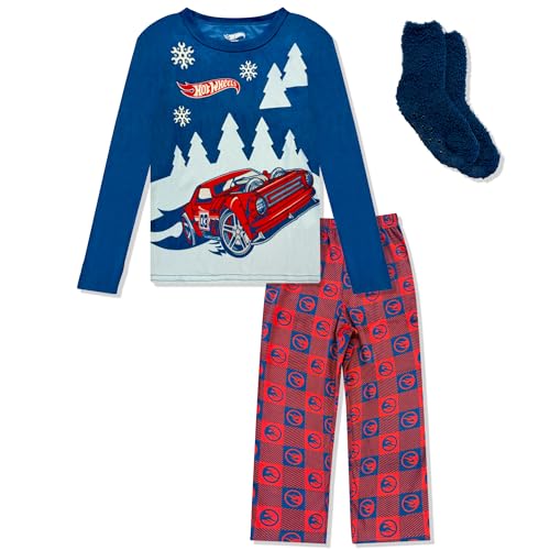 Pajama Set For Kids With Fuzzy Socks - Sonic, Hello...