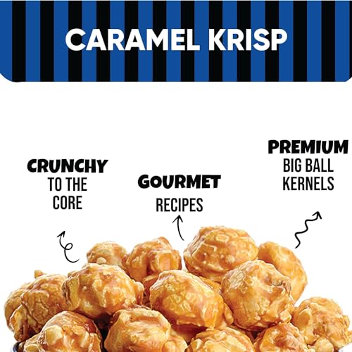 Image of Popcorn & Company Caramel Krisp Popcorn, Regular Tin, 130 gm