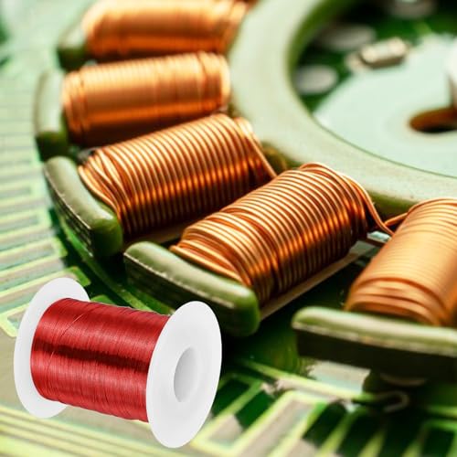 MECCANIXITY 30 AWG Magnet Wire, 30 Gauge Enameled Copper Wire, 8 oz Magnetic Coil Wire for Transformer, Motor, Electric, 155C(311F) - Image 4