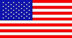 U.S. Flag, 2-ply Polyester  3' x 5' High Wind - Embroidered Stars
