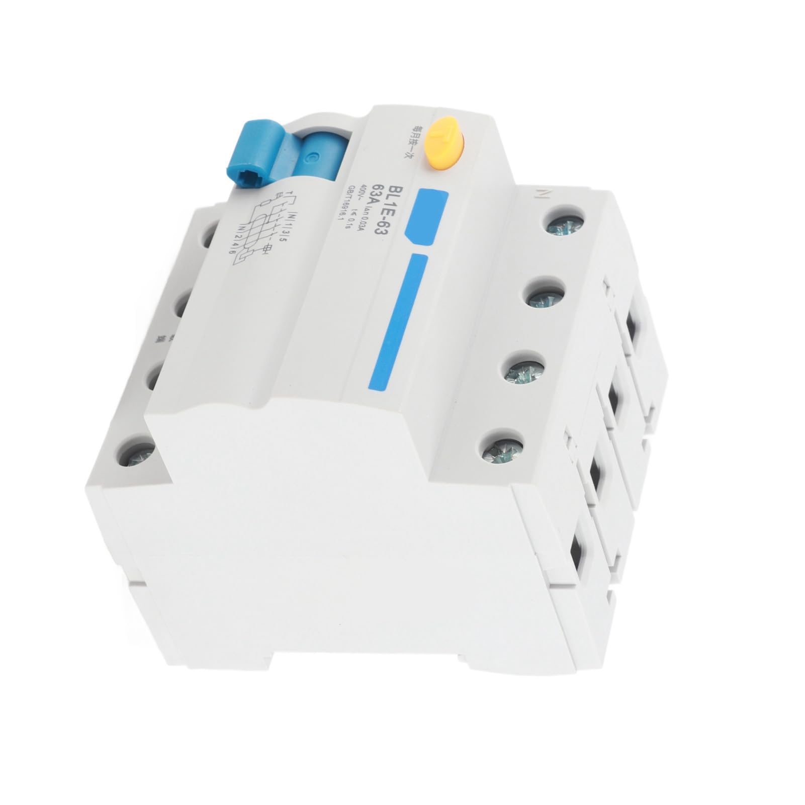 Disjoncteur Différentiel BL1E-63 3P+N 63A - Salvavita C63 Triphasé 230V 30mA