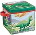 Prextex 2-in-1 Convertible Dinosaur Toys Storage Bin & Pre-Historic Dinosaur Play Mat