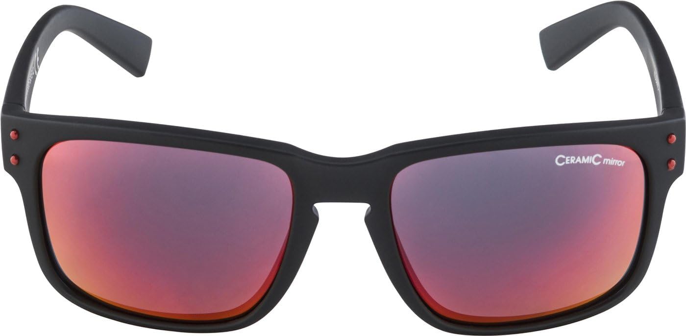 ALPINA Unisex - Adult, KOSMIC Sunglasses, Black matt, One Size