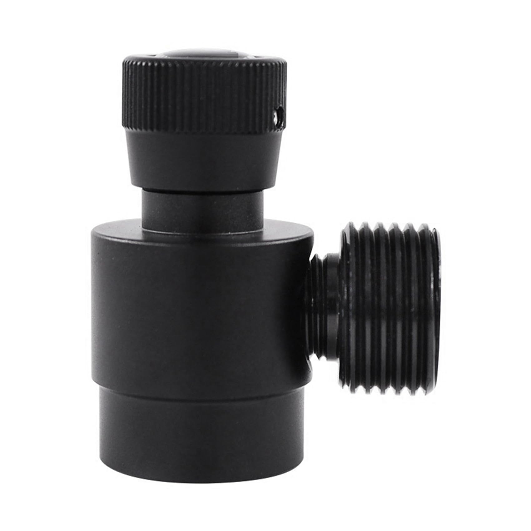 2X Adattatore di Ricarica per Bombola di CO2, Regolatore per Bombola di Gas Autoprodotto Adattatore da M10X1 A W21.8-14 per, CO2, Gas, Nero