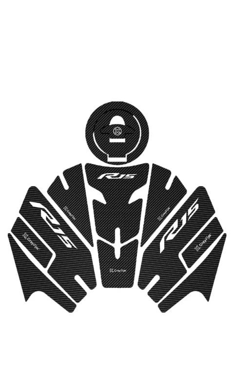 Grayfixx R15 V4 3D Gel Tank Pad | Premium Fuel Tank Protector, Sleek and Durable, Water Proof, Anti-Slip & Scratch-Resistant, Pack of 1-picture-12
