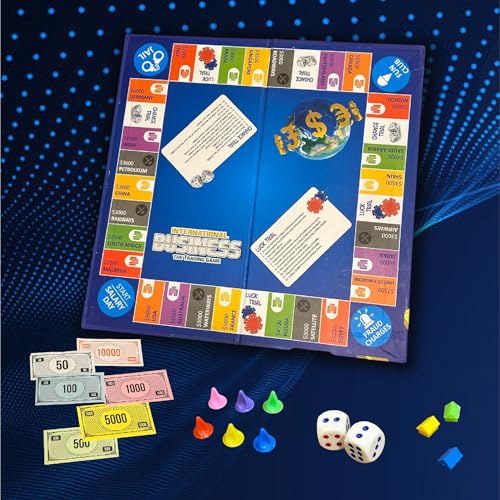 ToyMagic International Business - Board Game|Strategic Folding Card Game|Learn Business Strategy Challanges|Indoor Outdoor Portable Toy|Education & Learning Game|Birthday Gift for Kids|Made in India (B0D4V1C9XJ) Amazon Price History, Amazon Price Tracker