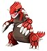 MP-10 Official Pokemon NEW Groudon Figure(Omega Ruby and Alpha Sapphire)