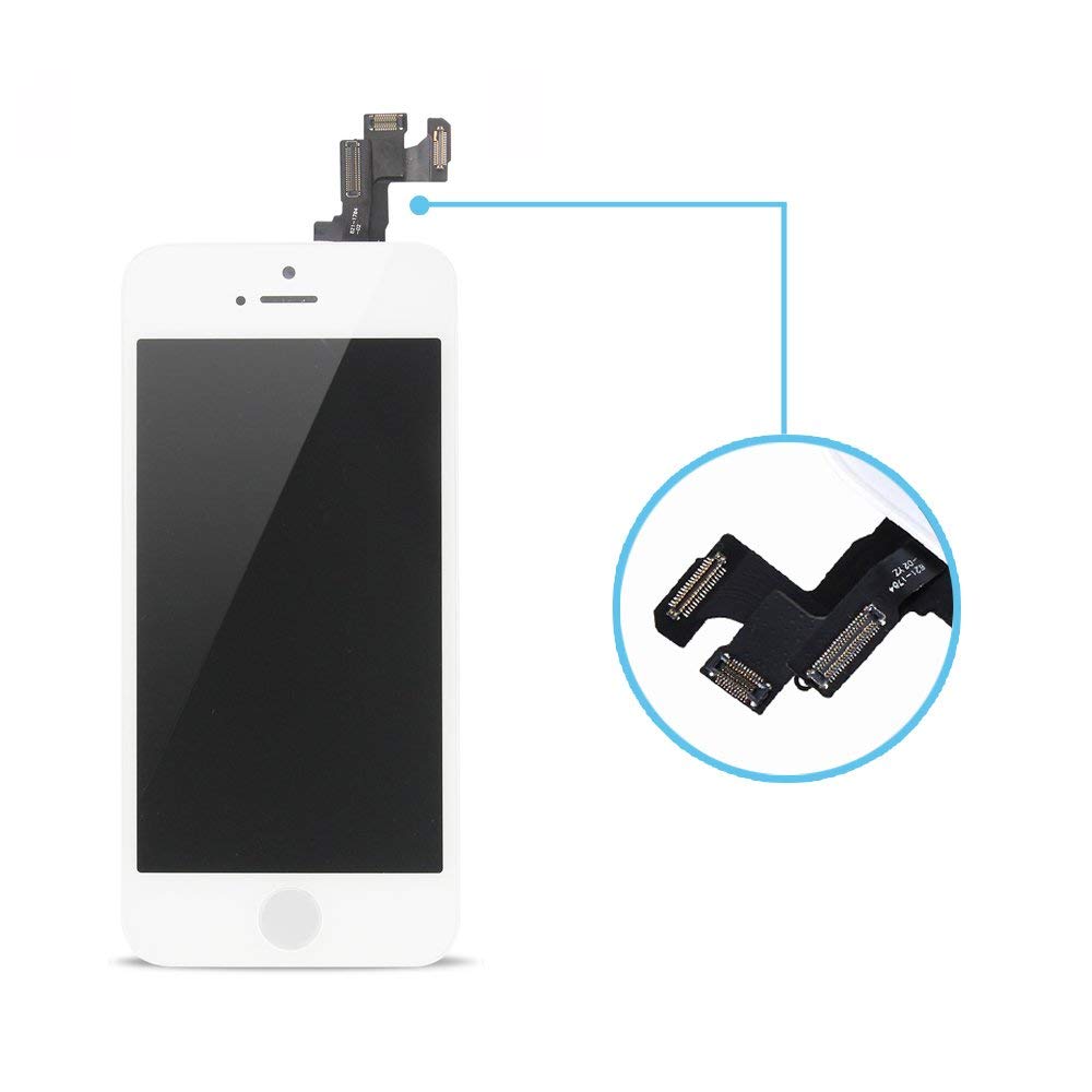 Amazon.co.jp: Yodoit iPhone5s/SE フロントパネル 画面 液晶 取り付け