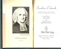 Jonathan Edwards: Represenative Selections, with Introduction, Bibliography, and Notes B00AE5ZQUA Book Cover