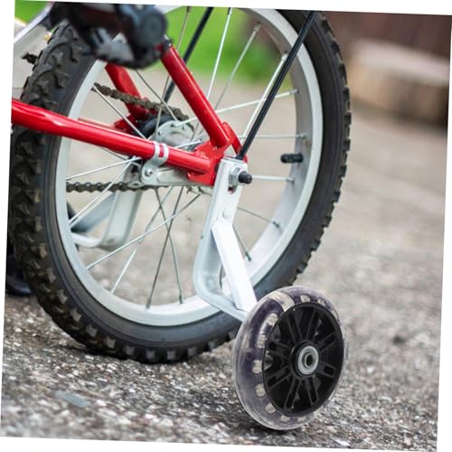 Ruedas Estabilizadoras para Bicicleta GALPADA, 2 piezas, Negro, para entrenamiento y desarrollo del equilibrio, fáciles de instalar, compatibles con bicicletas de 12 a 20 pulgadas miniatura 7