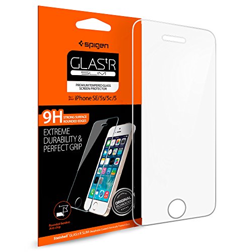 Spigen Glas tR Slim iPhone SE Screen Protector with Tempered Glass for iPhone SE