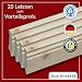 Produktbild 20 Stk / 48 m Fußleisten Hamburger Profil Fichte 2400 x 18 x 70 mm - Vorteilspack 2,00/m - 17% Rabatt