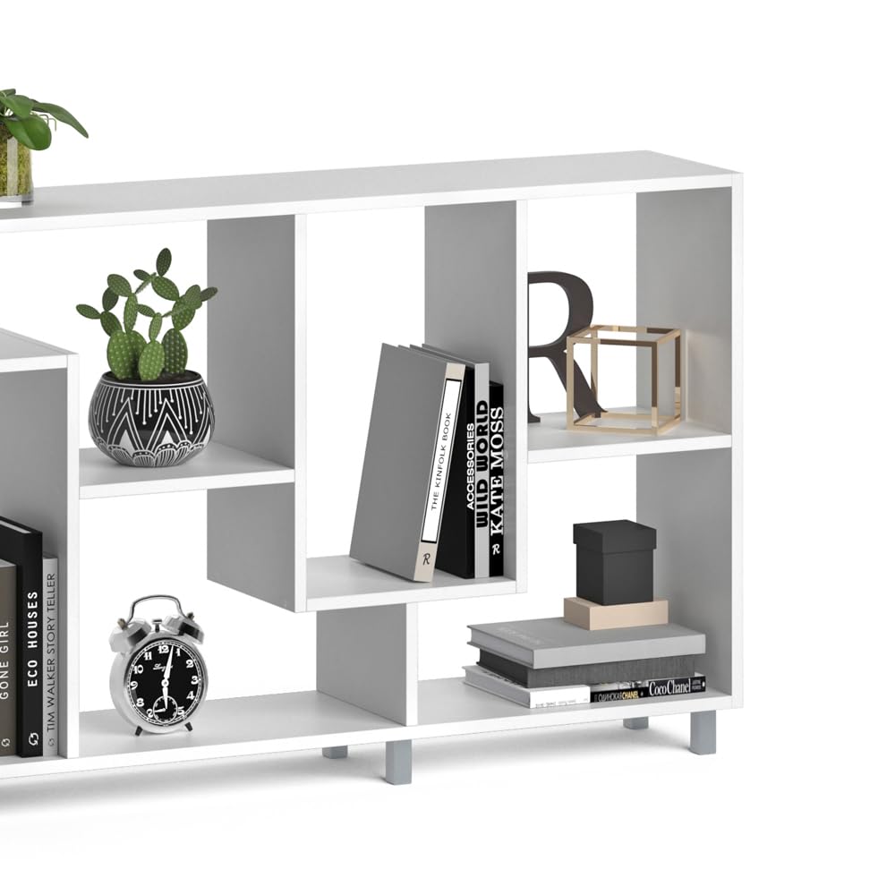 Vicco Room Divider "Noa", Biały, 160.6 x 67.2 cm