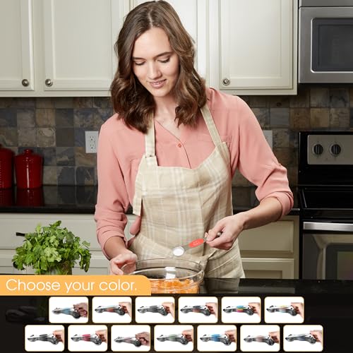 image for Spring Chef Stainless Steel Magnetic Measuring Spoons Set of 8 with Le