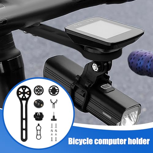 Uchwyt Na Komputer Rowerowy - Mocowanie Do GPS Na Kierownicę - Mocowanie Kierownicę Do Licznika | Mocowania Kamery Action, Nagrywania Wideo, Eksploracji Outdoor I Przygody Górskiej I