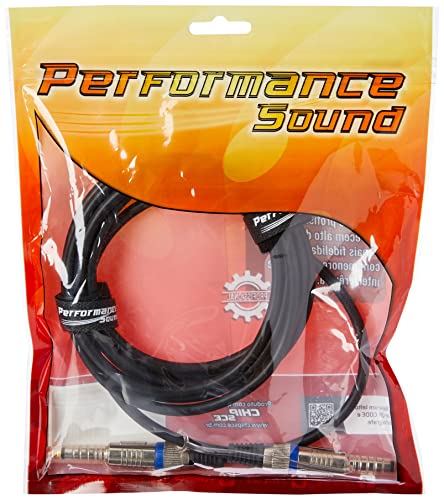 Cabo P10 Pro - P10 + P10 Mono 3M - Ponta Gold