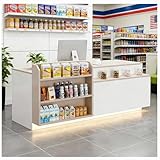 Lumière LED élégante et grand espace de rangement : la lumière LED intégrée améliore l'ambiance de votre espace de travail. Avec des tiroirs verrouillables et un plateau pour clavier, cette armoire de rangement anti-poussière de grande capacité offre un rangement pratique pour les documents, les fournitures de bureau, les articles personnels et les tours d'ordinateur, gardant tout bien en place et facilement accessible.