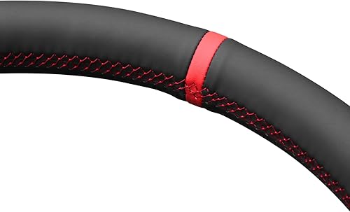 Miniatura 51 de MEWANT Hand Stitched Car Steering Wheel Wrap Cover for Ford F-150 2021-2023 / F-150 Lightning 2022-2023 Steering Wheel Accessories