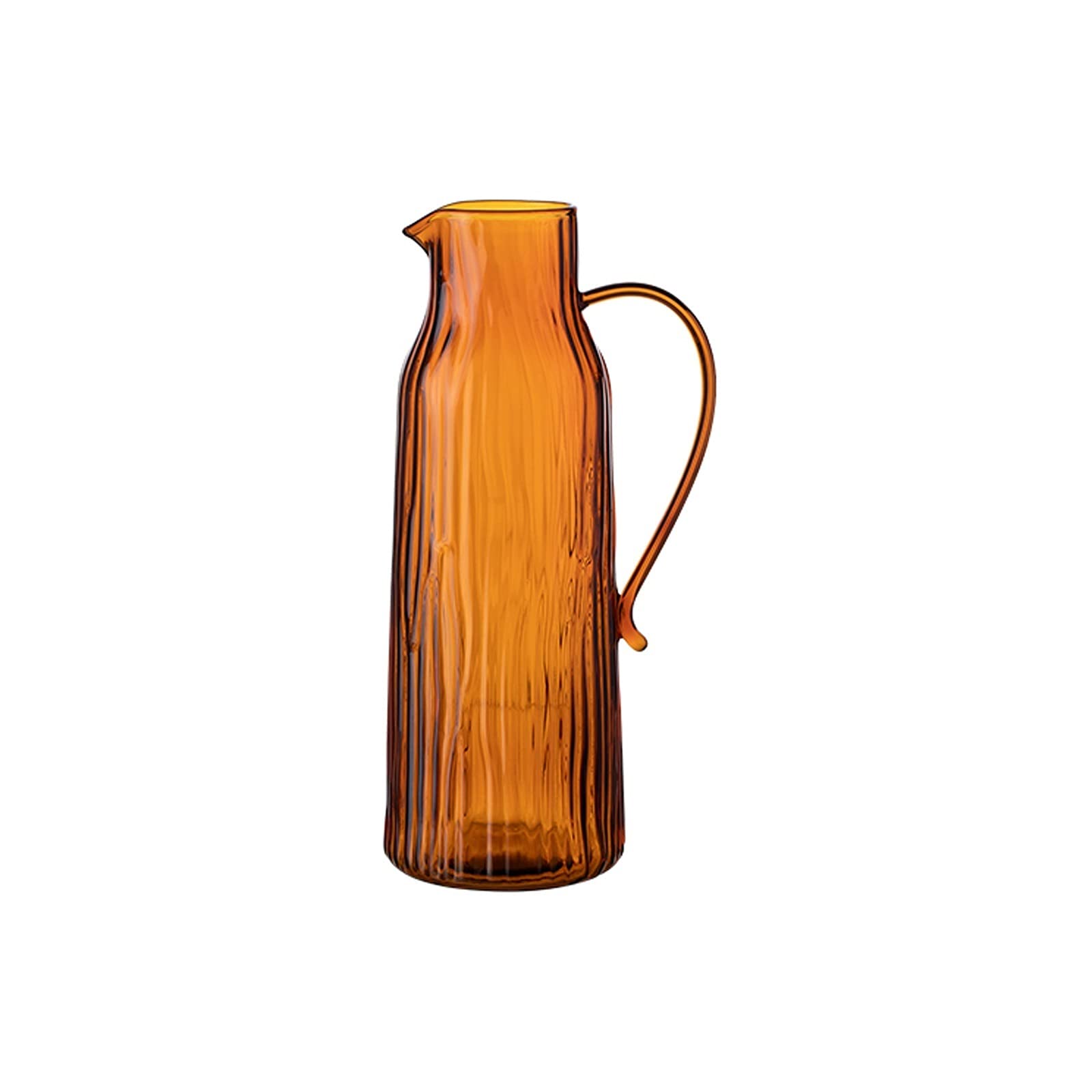 Krüge Buntglaskrug mit Griff kreatives Baummuster kalte Karafe Hochtemperatur -Teekannenfrüchte for Heimrestaurant -Café Wasserkrug (Color : B)