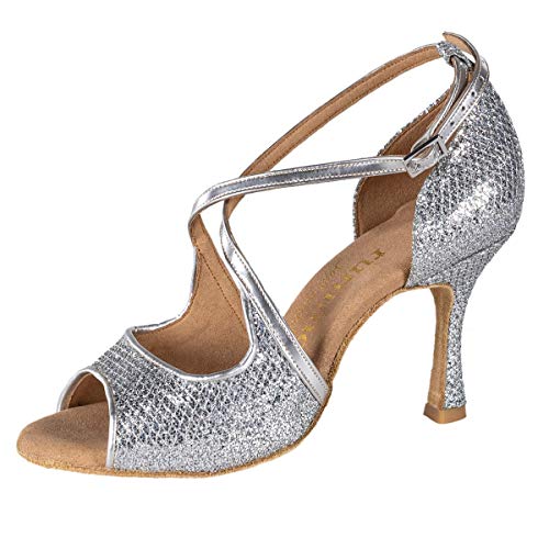 Chaussures de danse latine Rummos R545 talon 6cm pour femme adepte de danse de salon