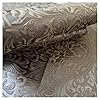 BOVINE 1MM Tooled Flower Leather with Bump Texture Artists' Western Flower Embossed Tooling Patterns Pre Tooled in India for Painting Etc. Art Supplies Staining Crafts (Reddish Bourbon Brown, 8"x12") #1