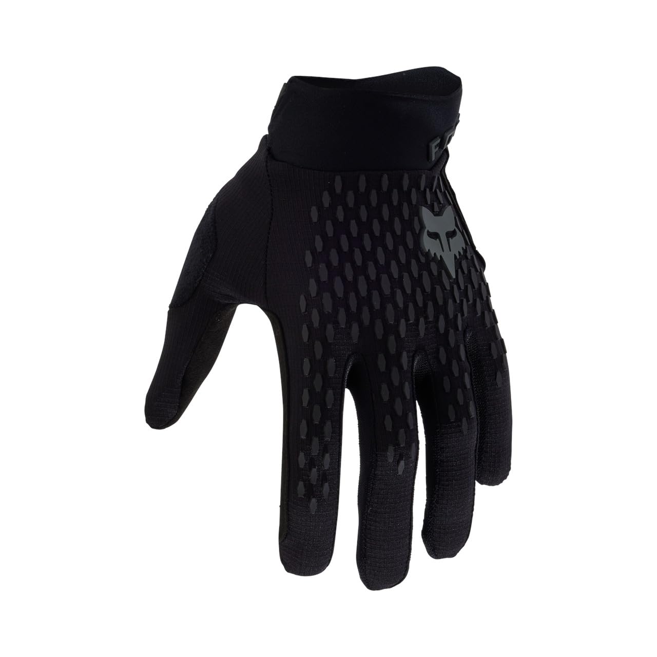 Fox Racing DEFEND GLOVE – MTB gloves – durable material – good ventilation – adjustable fit – suitable for trail and enduro – black, size: M