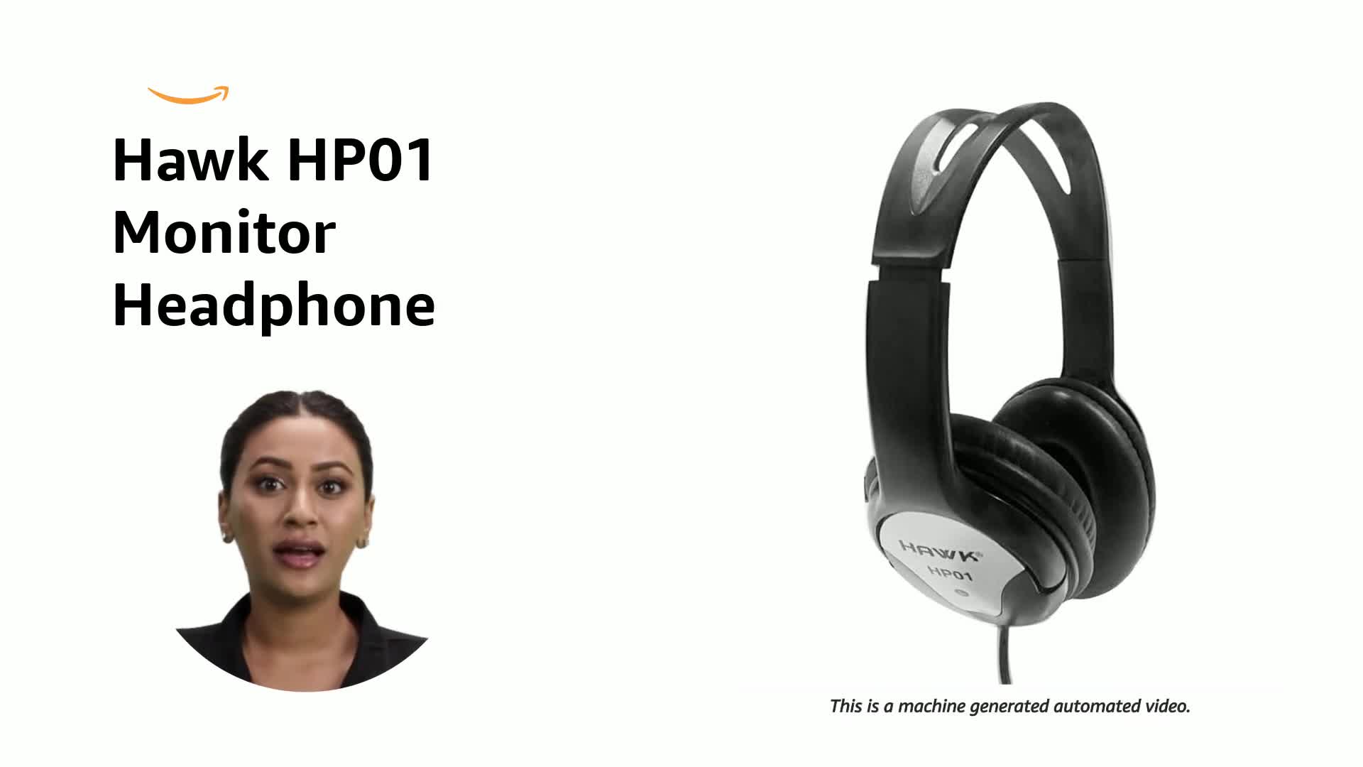 Watch Hawk HP01 Monitor Headphone Overview on Amazon Live