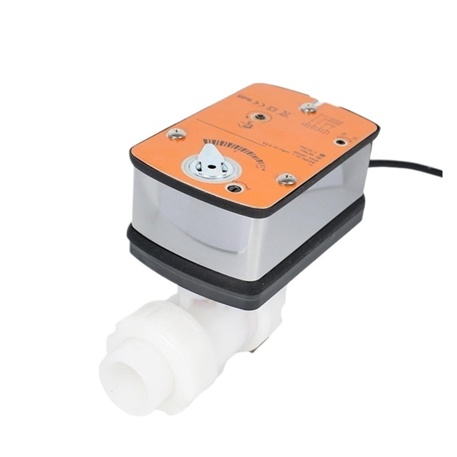 Válvula de control eléctrica retorno a fallo, PVDF, 0-10 V, válvula bola modulante, a prueba fallos, NC NO HVAC DN15-DN50, 220(DN25,Normally Open)