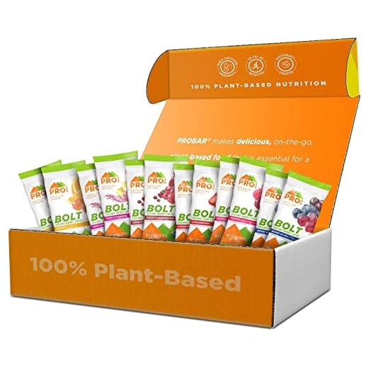 PROBAR - Bolt Organic Energy Chews, Variety Pack, Strawberry, Berry Blast, Orange, Raspberry, Pink Lemonade, Cranberry Pomegranate - Gluten-Free, USDA Certified Organic (12 Count) - Flavors May Vary