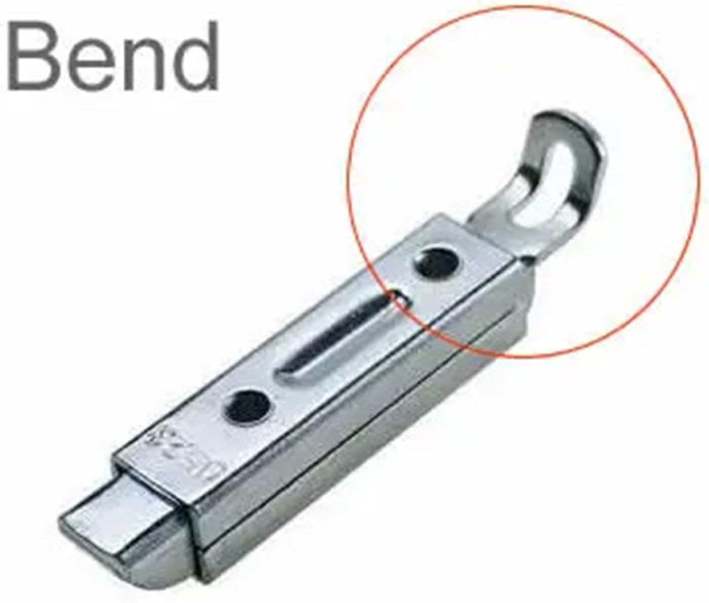 Pull Type Automatic Spring Latch Sliding Industrial Door Latches MX06 Linkage Self-Locking Heaven 1Pcs(Bend)
