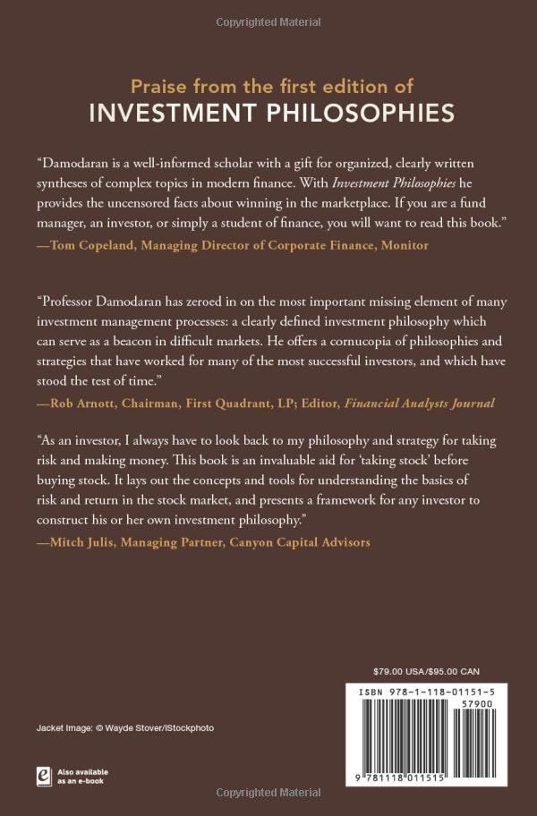 Image of Investment Philosophies: Successful Strategies and the Investors Who Made Them Work: 665 (Wiley Finance)